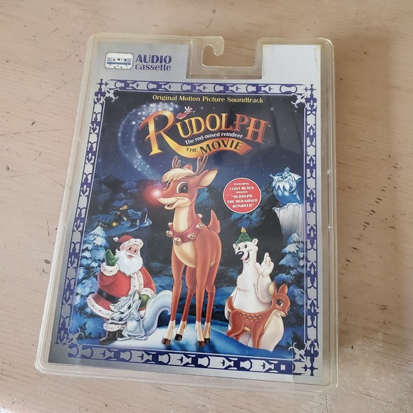 Rudolph The Red Nose Reindeer Soundtrack The Movie Cassette NEW Clint Black - Picture 1 of 3